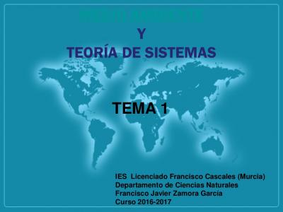 TEMA 1 CIENCIAS DE LA TIERRA 2016-2017